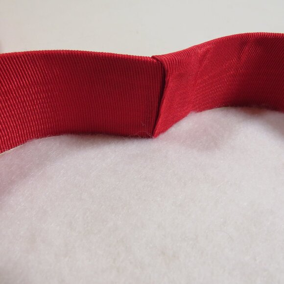 Red fabric covered heart shaped box, Great Valentine's Gift Box - Picture 7 of 8